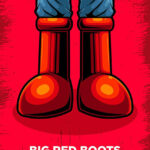 MSCHF big red boot Poster