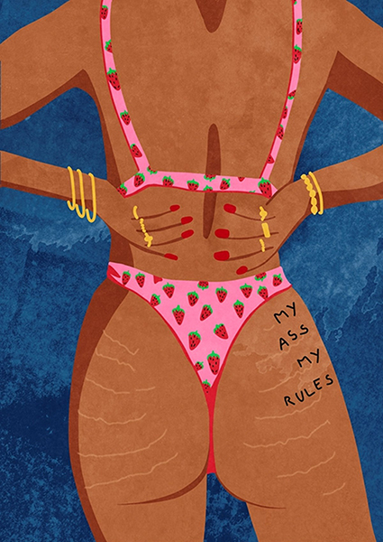 My Ass my Rules Poster