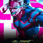 My Hero Academia All Might anime Poster