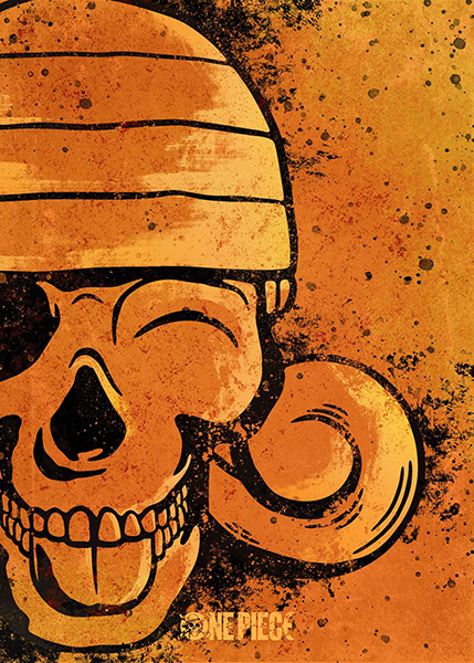 Nami minimal skull King One Piece Poster