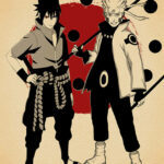 Naruto and Sasuke Naruto Shippuden Poster