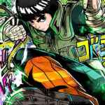 Naruto Rock Lee martial artist Anime Comic Poster