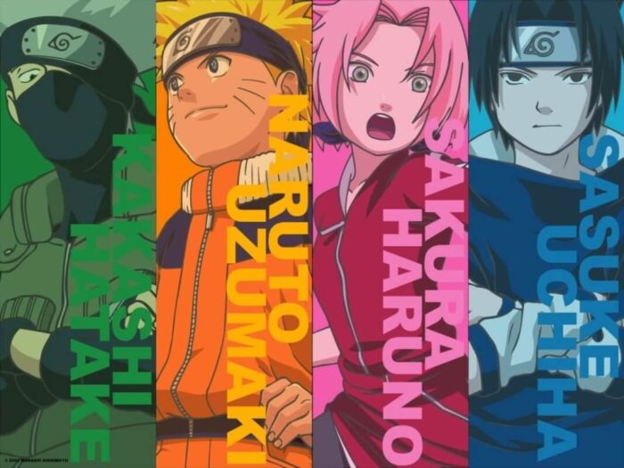 Naruto Shippuden crew Poster