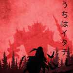 Naruto Shippuden Itachi Minimalist anime Poster