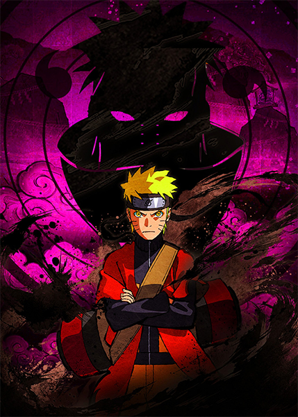 Naruto vs Pain Minimal Poster