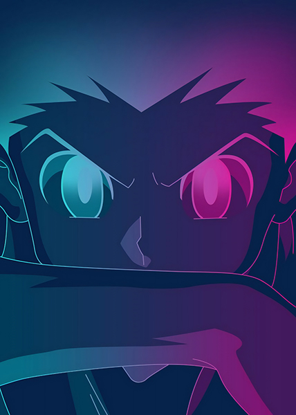 Neon Gon Freecss HxH Poster