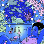 Neon Lost in Space Poster