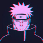 Neon Obito Uchiha Naruto Shippuden Poster