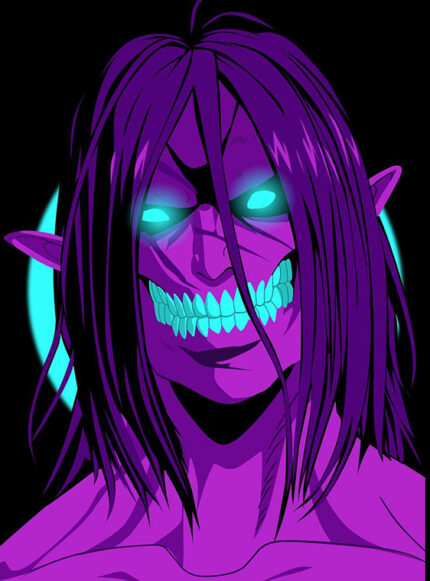 Neon Shubi no Kyojin Titan Poster