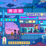 Neon Sunset Pop Pastel Poster