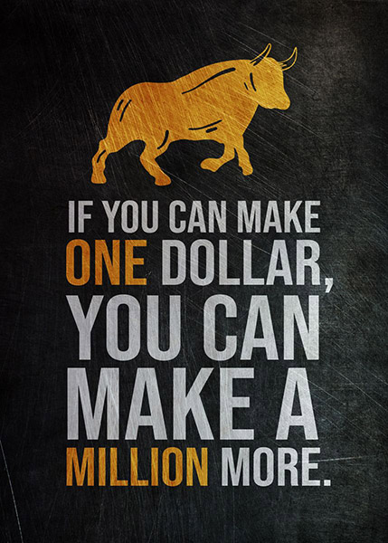 Never Settle for Less Success Poster