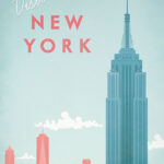 New York United States of America Minimalist Travel Poster