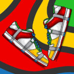 Nike SB Dunk Low Sandy Bodecker Sneaker Poster