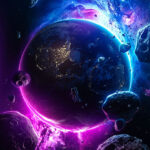 Oblivion The dark void of space Poster