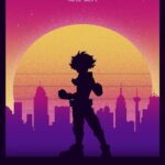 One for all My hero academia Retro Poster