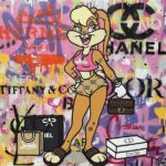 One Happy Bunny Poster