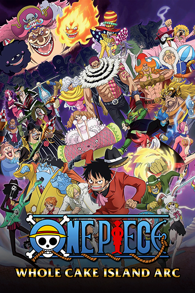 One Piece Big mama Whole cake island saga Poster
