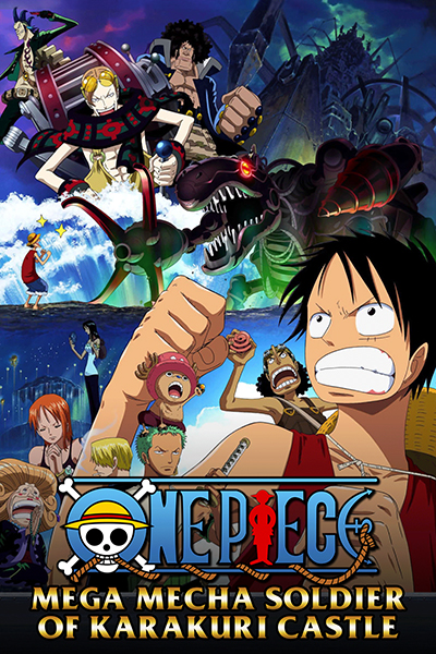 One Piece Mega Mecha Soldier of karakuri castle Poster