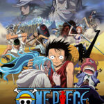 One Piece the desert princess and the pirates adventure in albasta Poster