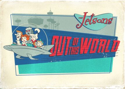 Out Of This World The Jetsons family Poster