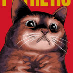 Pathetic Cat Meme Poster