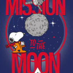 Peanuts Mission to the Dark Moon Poster