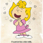 Peanuts Sally quote Poster