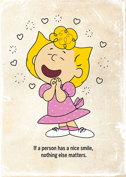 Peanuts Sally quote Poster