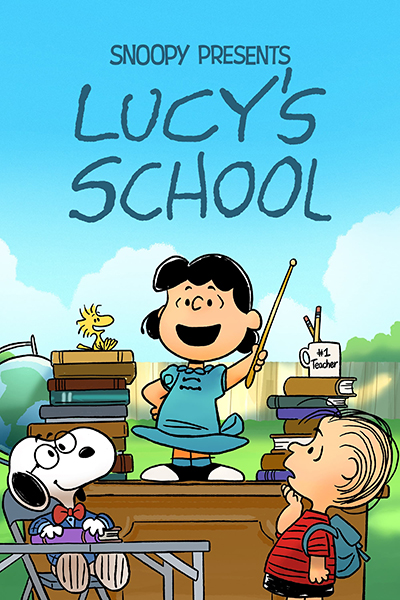 Peanuts Snoopy lucys school Poster