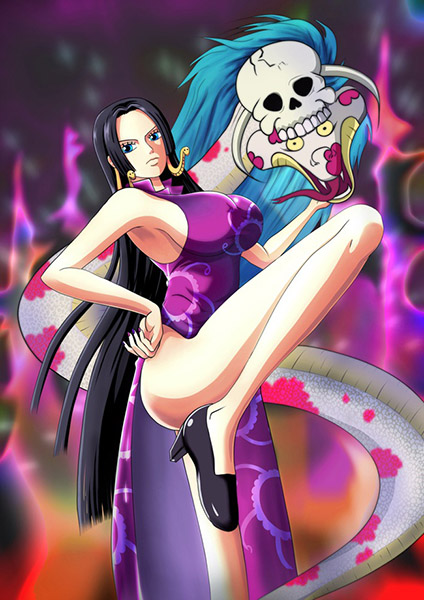 Pirate Princess Boa hancock One Piece Poster