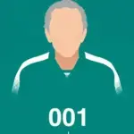 Player 001 Squid Game Poster