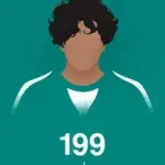 Player 199 Squid Game Poster