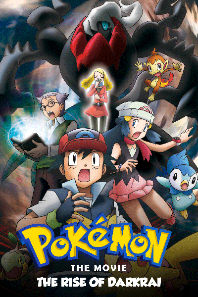 Pokemon The Rise of Darkrai 2007 Poster