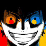 Pop art Straw Hat Luffy One Piece Poster