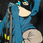 Post-Punk Dark Knight Pop art Poster