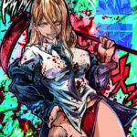 Power Chainsaw man Comic Poster