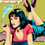 Pulp Fiction Retro Comics Pop Art Poster