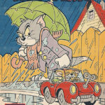 Rainy Season Tom and Jerry Poster