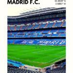 Real Madrid Stadium Poster