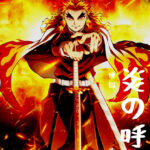 Rengoku kyojuro Demon-Slayer anime Poster