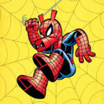 Retro spider ham Poster