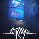 Retro Stray Gaming Poster