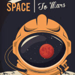 Road to Space Mission to Mars Poster