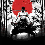 Roronoa Zoro One Piece anime Poster