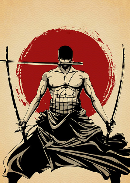 Roronoa Zoro One Piece Poster