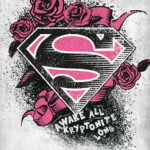 Rose Symbol of Hope Superman Poster