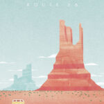 Route 66 United States of America Minimalist Travel Poster