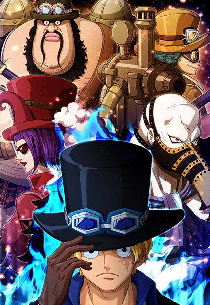 Sabo and Revolutionary Commanders One Piece Poster