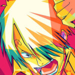 Sanji One Piece Pop art Poster