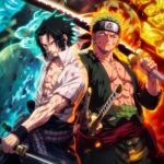 Sasuke And Roronoa Zoro Anime & Manga Poster